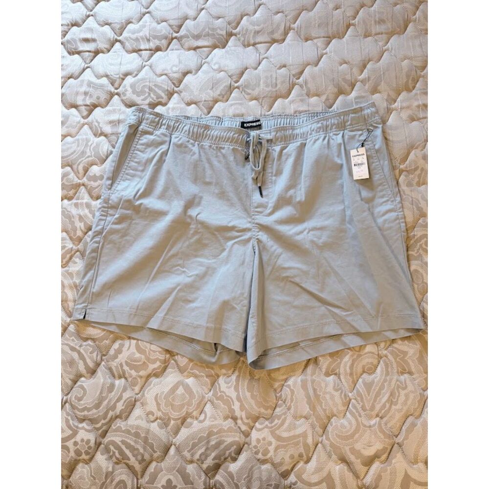 Express Drawstring Shorts XXL – Light Blue NWT Men’s Casual